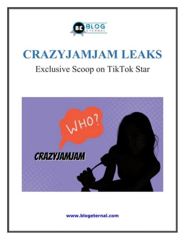 CrazyJamJam Fanfix Leak: Unraveling the Mystery Behind the Buzz
